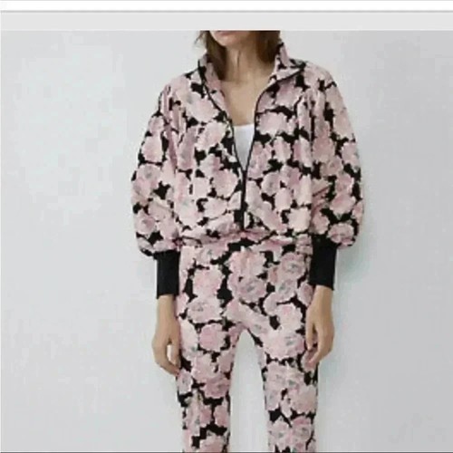 Giubbino bomber zara - bomber, floreale