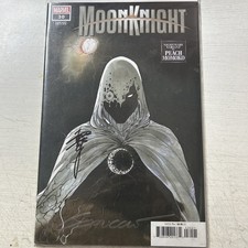 Moon Knight 30 Nightmare Variant Signed By Peach Momoko & Alessandro Cappuccio