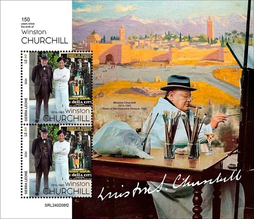 Francobolli winston churchill - francobolli,