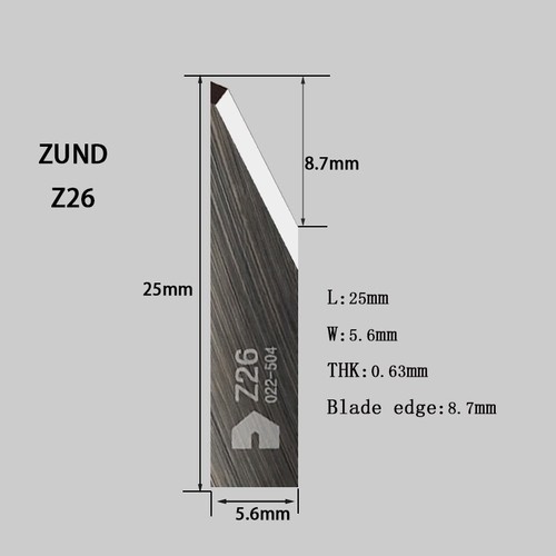 10pcs z26 zund coltello - zund,