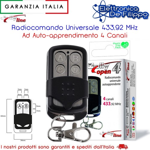 Radiocomando 433 compatibile - radiocomando,