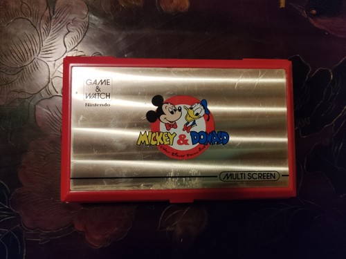 Game watch mickey and - game, &