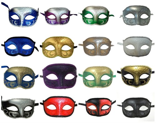 Maschera uomo veneziana - , viola