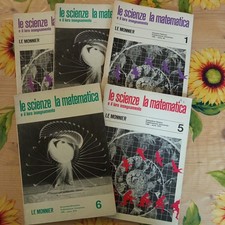 Le Scienze Matematiche E Il Loro Insegnamento 5 Volumetti - Le Monnier 