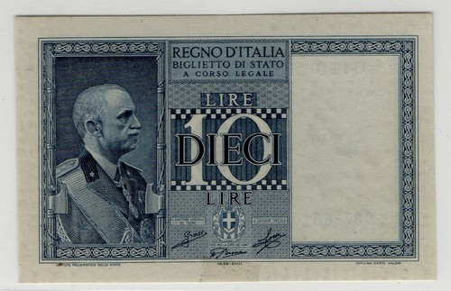 Biglietto stato dieci 10 - dieci,
