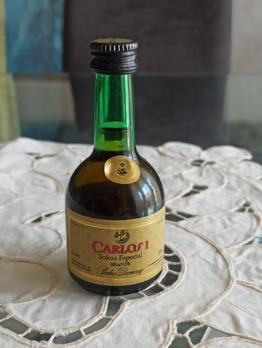 Bottiglia mignon brandy carlos - bottiglia,
