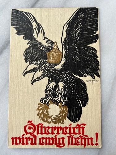 Cartolina aquila austria - cartolina,