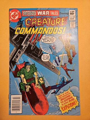 Weird war tales 109 comic - war,