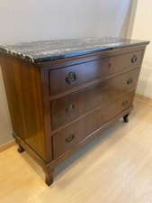 TRITTICO CAMERA DA LETTO E COMODINI TUTTI CON PIANO IN MARMO