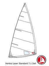 Ventoz Laser Standard Zeil