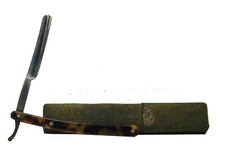 FONTANA ANTICO RASOIO A MANO LIBERA CON CUSTODIA SOLINGEN