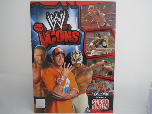 Album adesivi topps wwe icons - adesivi, icons!