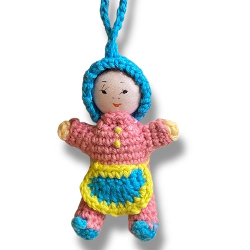 Bambola vintage amigurumi - bambola,
