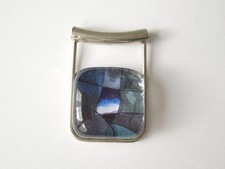 Vetro Rimorchio Blu Moderno