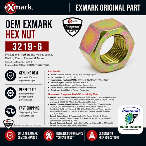 Exmark dado esagonale 3219 - exmark,