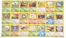 Pokemon cards jungle set 1st - cards,