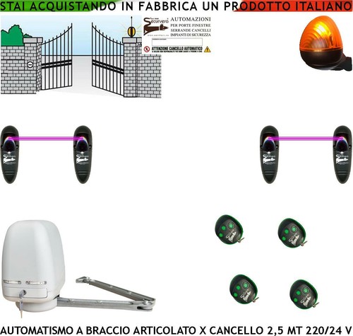 Kit automazione braccio - kit,