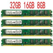32GB 16GB 8GB DDR3 1600MHz