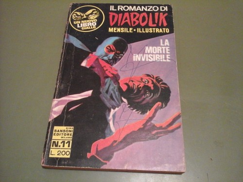 Diabolik romanzo di - romanzo,