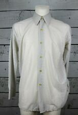 Camicia uomo tempo libero Graziella DDR polsini VERO VINTAGE 70s men's shirt