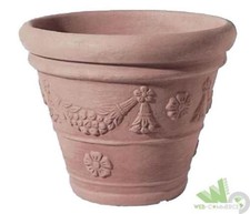 VASO FESTONATO RESINA