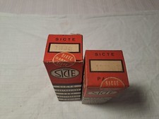 2x 12j5GT Sicte D getter matched Tube Similar 6j5gt