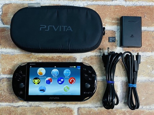 Vita black pch 2000 sony - 2000,