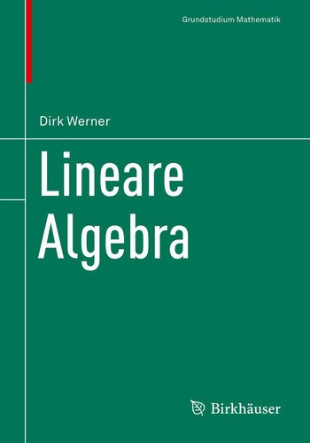 Lineare algebra dirk werner - lineare,