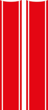 ® - Coppia Adesivi per