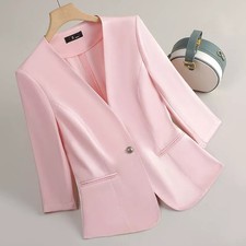 Blazer Rosa Chiaro Donna