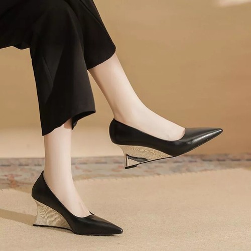 Decolte scarpe nero - decolte, cm