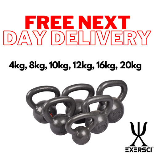 Kettlebell ghisa grigio - in,