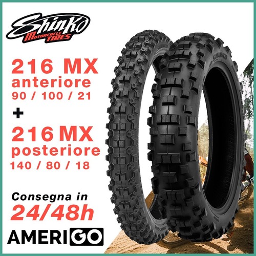Shinko coppia pneumatici 216 - coppia,