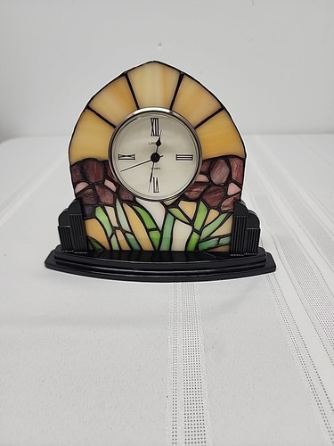 Orologio vetro colorato - orologio,