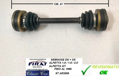 Semiasse sx alfetta - sx,