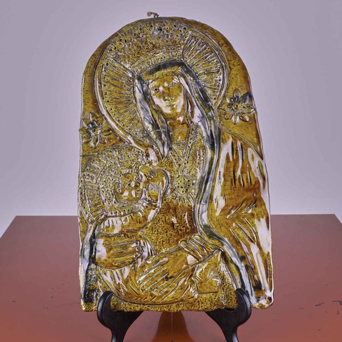 Madonna terracotta - madonna, in