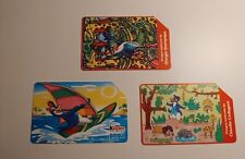 Lotto #3 schede telefoniche tema Kinder Pinguì