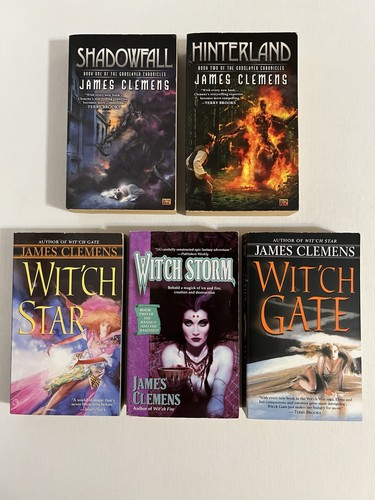 James clemens dark fantasy lot - fantasy,