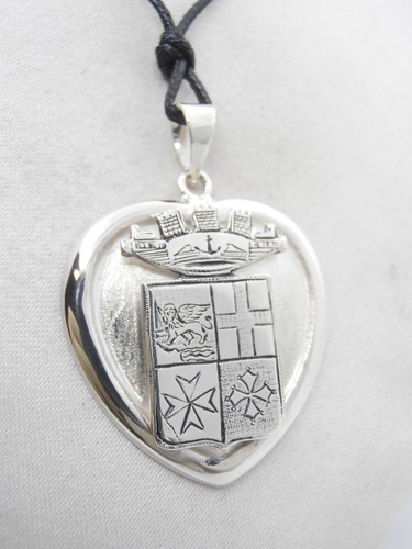Italian navy 925 silver heart - 925,