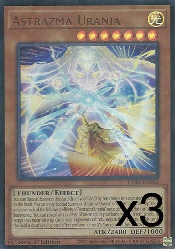 Yugioh astrazma urania - astrazma,