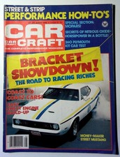 Car Craft Vintage 1978 Car Magazine Vol. 26 No. 8 August Illustrated Plymouth