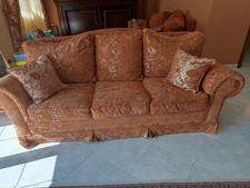 Coppia Di Divani In Tessuto 