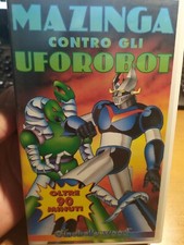 VHS MAZINGA CONTRO GLI UFO ROBOT CINEHOLLIWOOD  VIDEO ANIME  ITA PAL