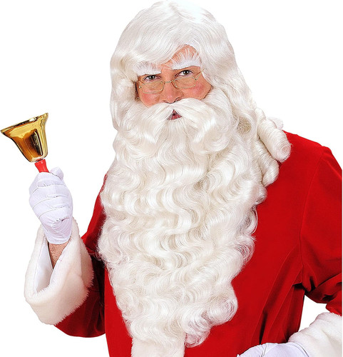 S0785 parrucca babbo natale - parrucca,