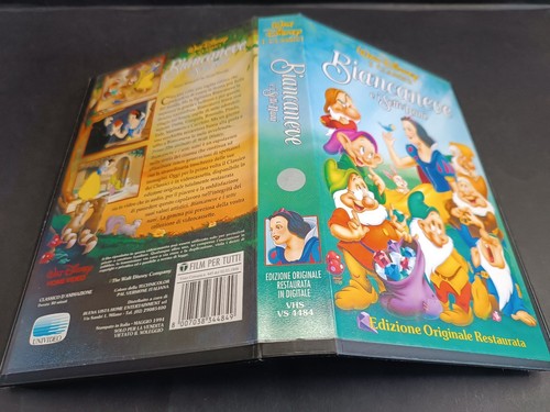 Vhs walt disney biancaneve i - disney, e