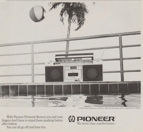 Pioneer personal stereo 1982 - stereo,