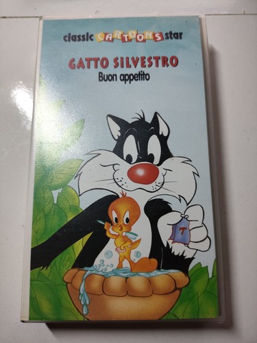 Vhs classic cartoon gatto - vhs,