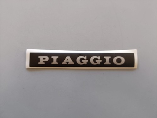 Targhetta adesiva piaggio - targhetta,