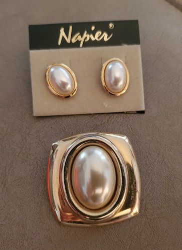 Orecchini vintage napier finta - orecchini,