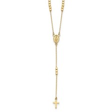 Collana rosario oro - 14, kt